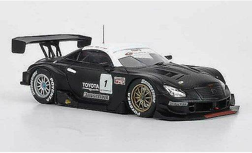 Lexus SC 430 1/43 Ebbro No.1 Tom's Testfahrzeug J.Wakisaka / A.Lotterer Super GT500 2007 modellautos
