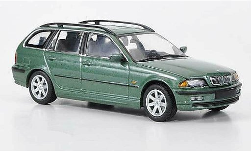 Bmw 323 touring 1/43 Minichamps (E46) gr&Atilde;&frac14;n 1999 modellautos