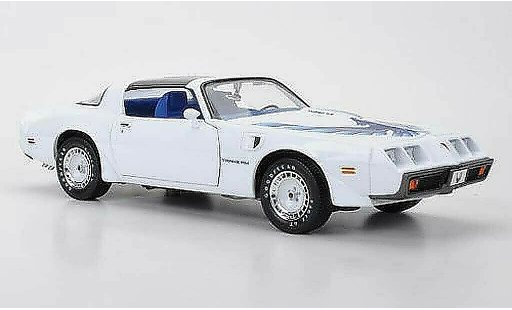 Pontiac Firebird 1980 1/18 Greenlight Turbo T/A weiss avec blaum Dekor Triple 9 Collection modellautos