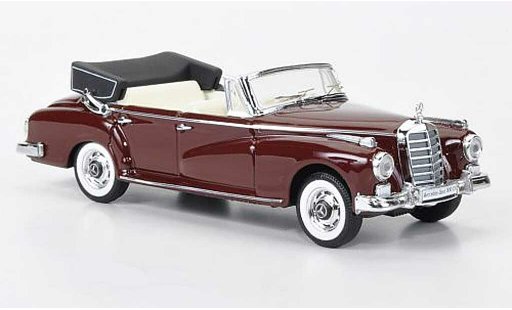 Mercedes 300 Cabriolet 1/43 Rio Cabrio rot 1958 modellautos