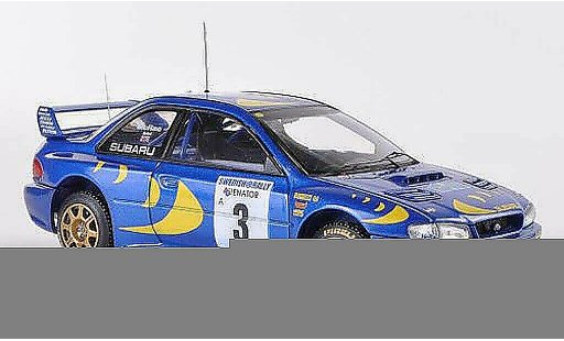 Subaru Impreza WRC 1/43 HPI 97 No.3 C.McRae / N.Grist Rally Schweden 1997 modellautos