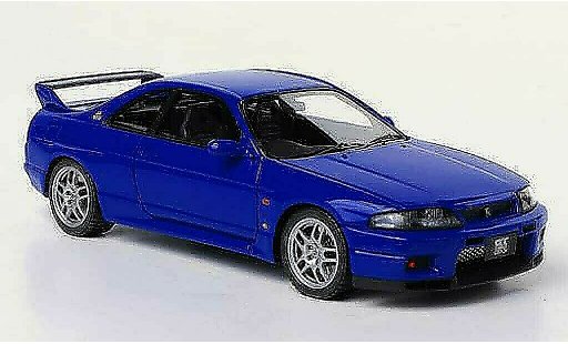 Nissan Skyline R33 1/43 HPI GT-R V-Spec LM Limited () blau RHD modellautos