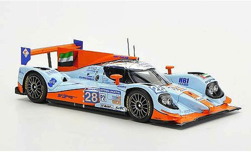 Lola B12 Nissan 1/43 Spark /80 No.28 Gulf Racing Middle East 24h Le Mans 2012 modellautos