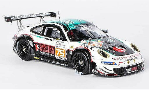 Porsche 911 GT3 RSR 1/43 Spark 2012 No.75 Prospeed Competition A.Al-Faisal / B.Curtis / S.Edwards 24h Le Mans modellautos