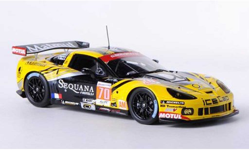 Chevrolet Corvette ZR1 1/43 Spark C6 C6 No.70 Larbre Competition 24h Le Mans 2012 J.P.Belloc/C.Bourret/P.Gibon modellautos