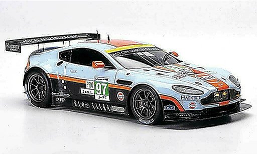Aston Martin V12 Vantage vantage 1/43 Spark No.97 Gulf Racing 24h Le Mans 2012 modellautos