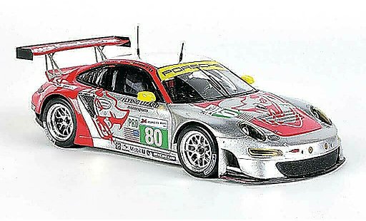 Porsche 911 GT3 RSR 1/43 Spark 2012 No.80 Flying Lizard Motorsports 24h Le Mans J.Bergmeister / M.Holzer / P.Long modellautos