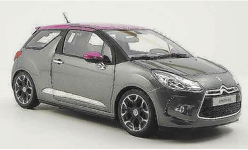 DS Automobiles DS3 Berline 1/18 Norev grau/fuchsia 2011 modellautos