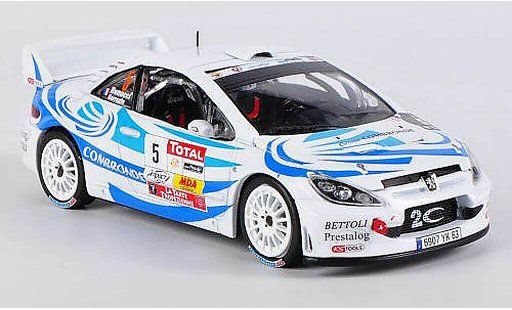 Peugeot 307 WRC 1/43 Vitesse No.5 2nd Rally du Var S.Sarrazin/J.Renucci modellautos