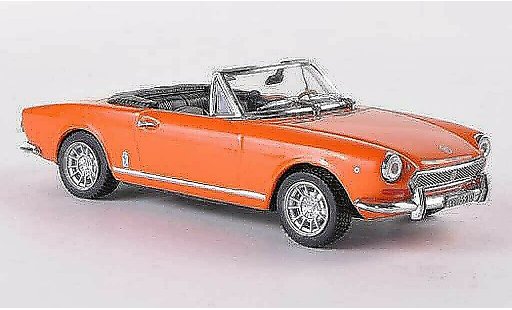 Fiat 124 Sport Spider 1/43 Vitesse BS orange 1970 modellautos