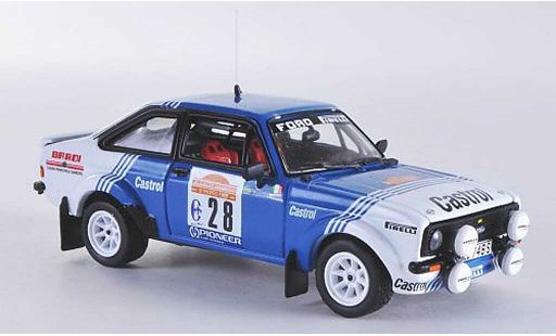 Ford Escort RS 1800 1/43 Vitesse MKII No.28 Castrol A.Presotto / M.Perissutti Rally Sanremo 1981 modellautos