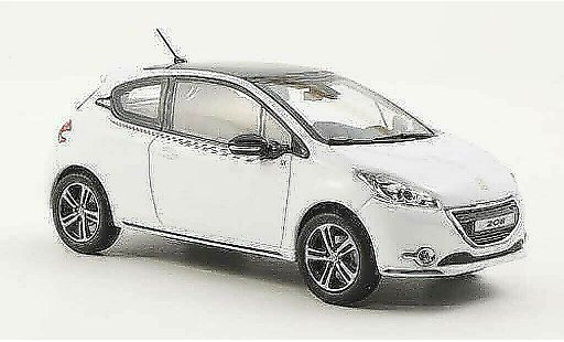 Peugeot 208 Base 1/43 Norev Ligne S weiss 2012 modellautos