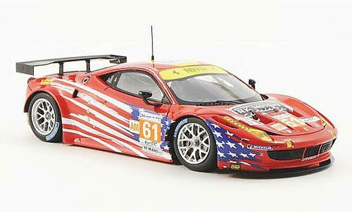 Ferrari 458 Italia GT2 1/43 Fujimi No.61 AF Corse-Waltrip 24h Le Mans 2012 modellautos