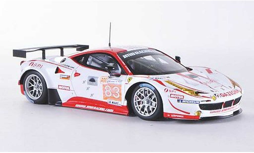 Ferrari 458 Italia GT2 1/43 Fujimi No.83 JMB Racing 24h Le Mans 2012 modellautos