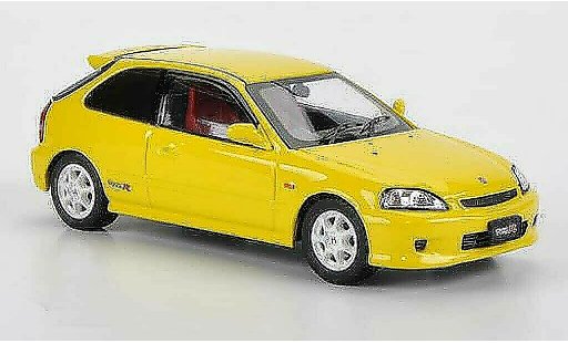 Honda Civic Type R EK9 1/43 Ebbro gelb modellautos