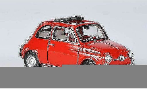 Fiat 500 F 1/43 Ebbro rot 1965 modellautos
