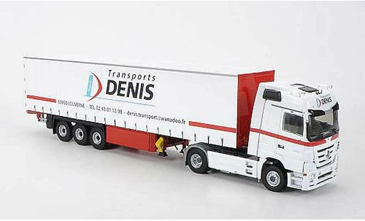 Mercedes Actros Base 1/43 Eligor MP3 Transports Denis Gardinenplanen-SZ modellautos