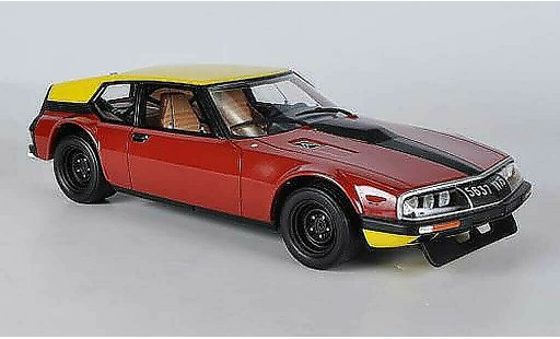 Citroen SM Proto Michelin 1/18 Ottomobile rot/gelb/matt schwarz modellautos