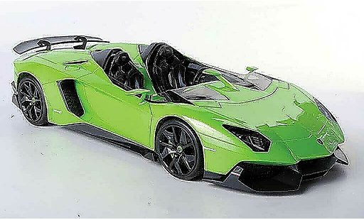 Lamborghini Aventador J 1/18 MR Collection gr&Atilde;&frac14;n 2012 modellautos