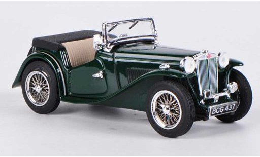 MG TC Base 1/43 Vitesse offen shire gr&Atilde;&frac14;n 1945 modellautos