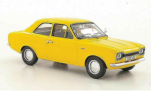 Ford Escort MK1 1/43 Trofeu 1300 GT gelb LHD 1968 modellautos