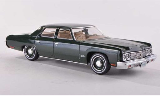 Chevrolet Bel Air Coupe 1/18 Premium X 1973 schwarz-vert modellautos
