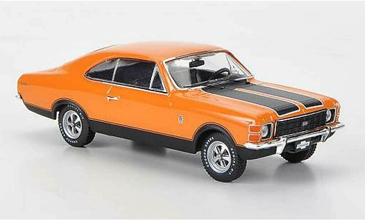 Chevrolet Opala SS 1/43 Premium X orange/mattschwarz 1976 modellautos
