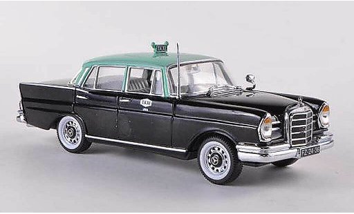 Mercedes 220 SE 1/43 Vitesse (W111) Taxi Lissabon (P) schwarz/graugun modellautos