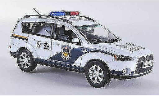 Mitsubishi Outlander Base 1/43 Vitesse Police Polizei China modellautos