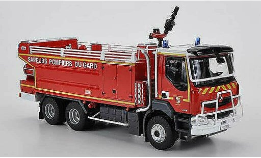 Renault Kerax Base 1/43 Eligor CCF-S Massias 30 Sapeurs Feuerwehr Du Gard modellautos