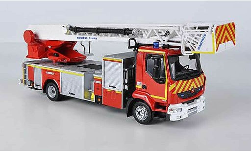 Renault Midlum Base 1/43 Eligor avec Magirus Drehleiter Feuerwehr pompier (F) modellautos