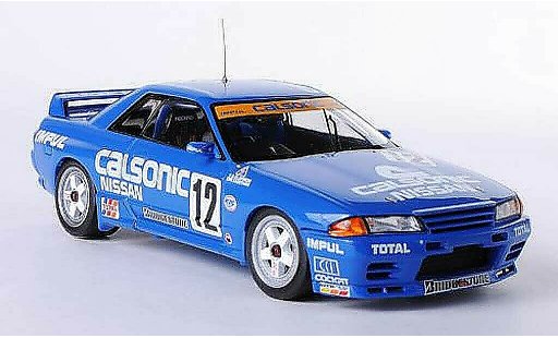 Nissan Skyline R32 1/43 HPI GT-R No.12 Calsonic A.Olofsson / M.Kageyama JTC Sugo 1993 modellautos