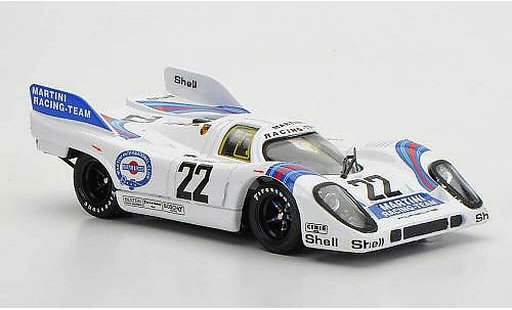 Porsche 917 1971 1/43 Brumm No.22 Martini Racing Team Marko / Van Lennep 24h Le Mans modellautos
