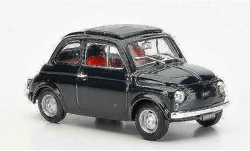 Fiat 500 R 1/43 Brumm blau geschlossenes Faltdach 1972 modellautos
