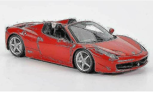 Ferrari 458 Italia Spider 1/43 Fujimi rot 2012 modellautos
