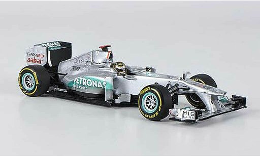 Mercedes F1 2011 1/43 Minichamps MGP W02 No.7 Petronas M.Schumacher GP Belgien modellautos