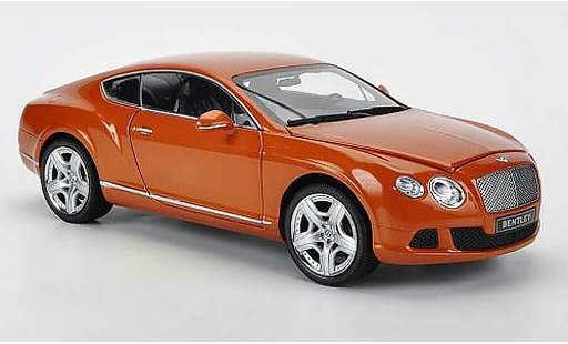 Bentley Continental GT 1/18 Minichamps orange 2011 modellautos