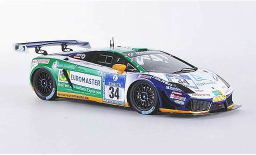 Lamborghini Gallardo LP600-4 1/43 Minichamps No.34 Reiter Engineering 24h Nurburgring 2011 F.st&Atilde;&frac14;ck / J.st&Atilde;&frac14;ck / H.J.st&Atilde;&frac14;ck / D.Rostek modellautos