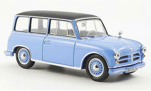 AWZ P70 berline 1/43 IST Models blau/schwarz 1957 modellautos