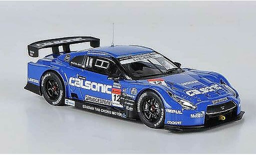 Nissan Skyline R35 1/43 Ebbro GT-R Calsonic Impul No.12 T.Matsuda / J.P.Oliveira Super GT500 2012 modellautos