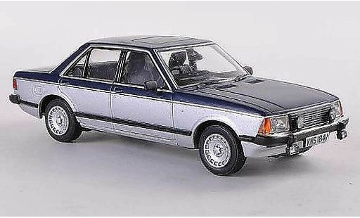 Ford Granada Berlina 1/43 Vanguards MkII 2.8 Ghia Sapphire blau/grau modellautos