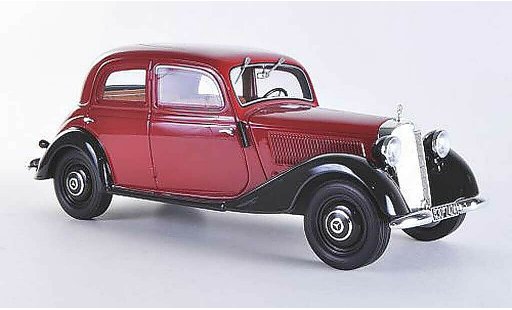 Mercedes 170 Base 1/18 BoS Models V rot/schwarz limitierte Auflage 1.000 st&Atilde;&frac14;ck 1939 modellautos