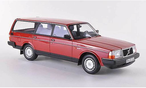 Volvo 240 GL 1/18 BoS Models Kombi rot limitierte Auflage 1.000 st&Atilde;&frac14;ck 1989 modellautos