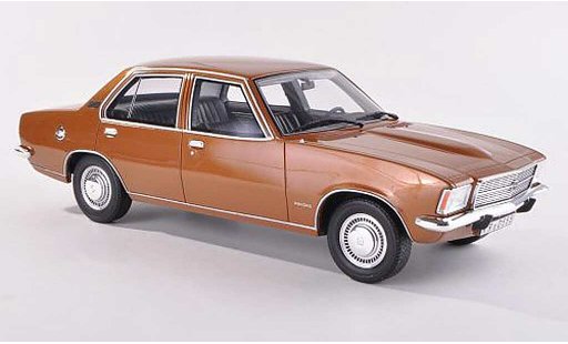 Opel Rekord D 1/43 BoS Models 2100D schwarz-dore limitee edition 1.000 1973 modellautos