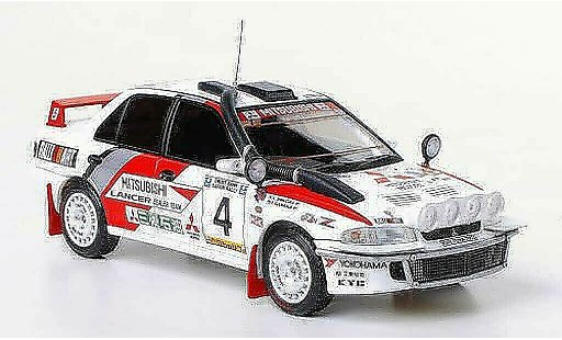 Mitsubishi Lancer Evolution II 1/43 HPI No.4 Nachtfahr-Version RalliArt P.Kuukkala / K.Shinozuka Safari Rally 1994 modellautos