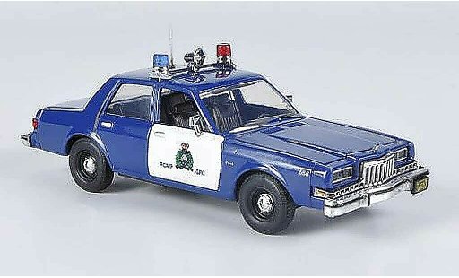 Dodge Diplomat police 1/43 First Response RCMP - Royal Canadian Mounted 1985 modellautos