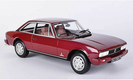 Peugeot 504 coupe 1/18 Ottomobile V6 TI rot modellautos