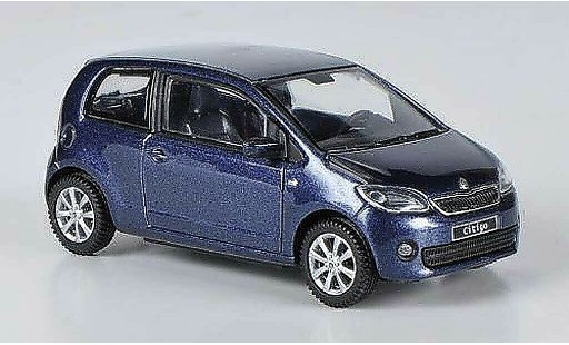 Skoda Citigo 3 portes 1/43 Abrex blau 3- 2012 modellautos