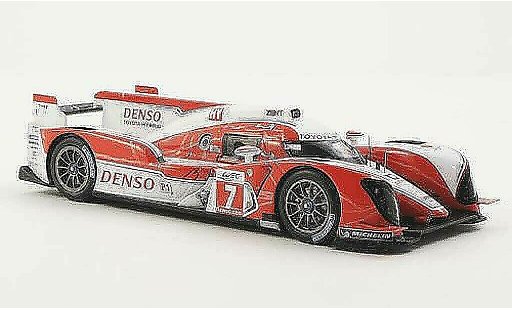 Toyota TS030 Base 1/43 Spark Hybrid No.7 Prasentationsfahrzeug Spa 2012 modellautos
