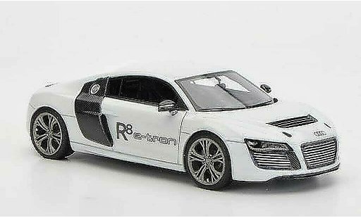 Audi R8 concept 1/43 Look Smart e-tron weiss/carbonoptik modellautos
